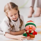 30 см милые плюшевые игрушки LaLafanfan в стиле кафе утка мягкие симпатичные Утки Куклы подушки в виде животных подарок на день рождения для детей оптовая продажа