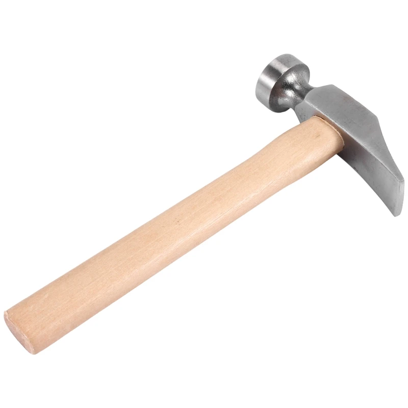 1 шт. молоток для ремонта обуви деревянная ручка кожаная работа ремонт инструмент