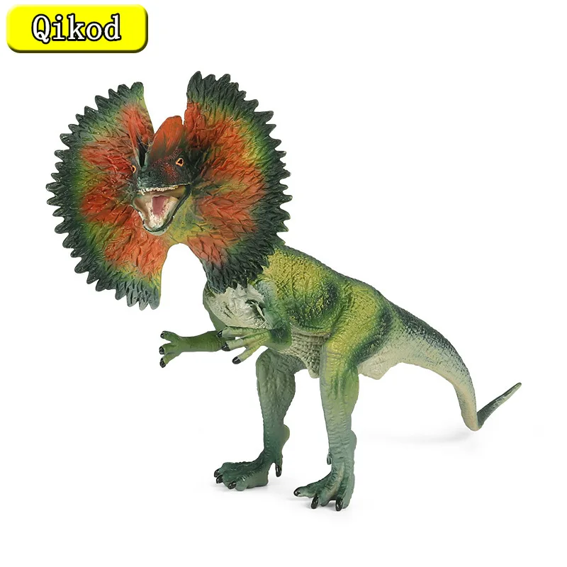 New Jurassic World Toys Wild Animal Model Dilophosaurus Dinosaur Simulation PVC Action Figure High Quality Kids Educational Toys