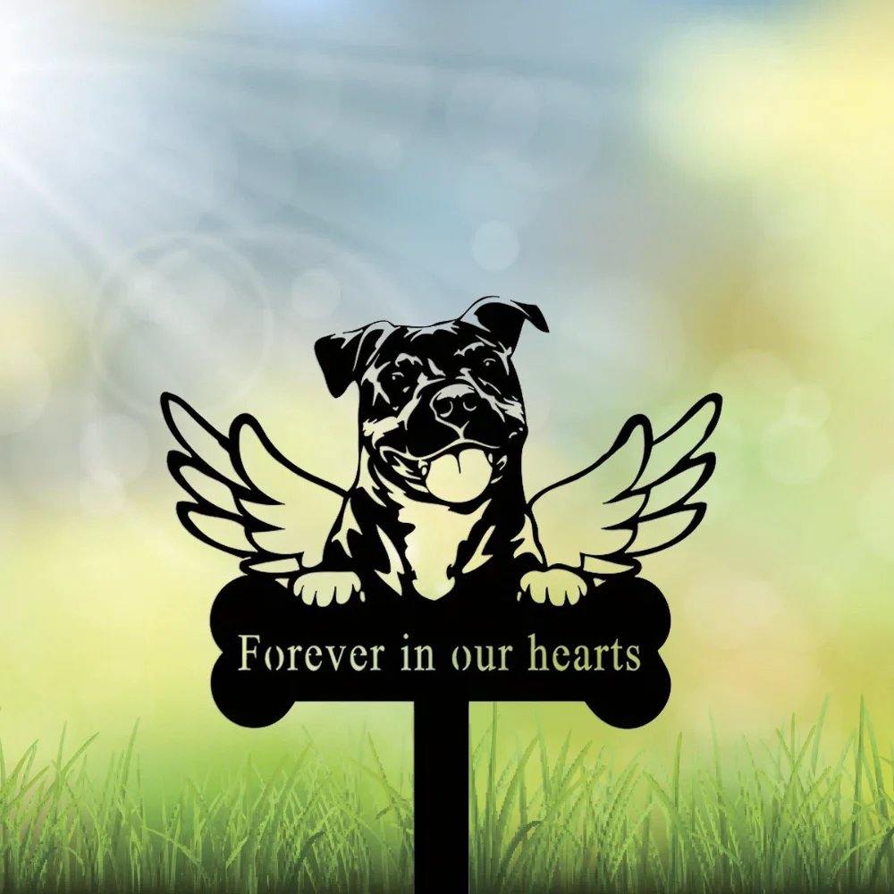 Очаровательная 1 шт. американская костра питбуля для воспоминания добавьте