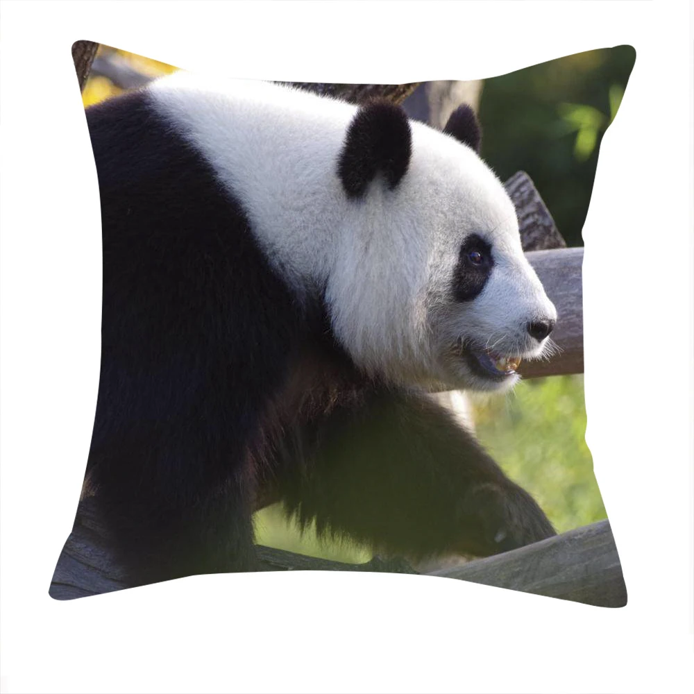 

Floppa 12 Dakimakura наволочка с изображением панды, мягкая полиэфирная односторонняя наволочка для украшения комнаты, 45x45 см, роскошная наволочка «...