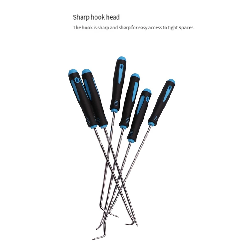 6 шт. набор отверток для сальника автомобиля уплотнительное кольцо съемник