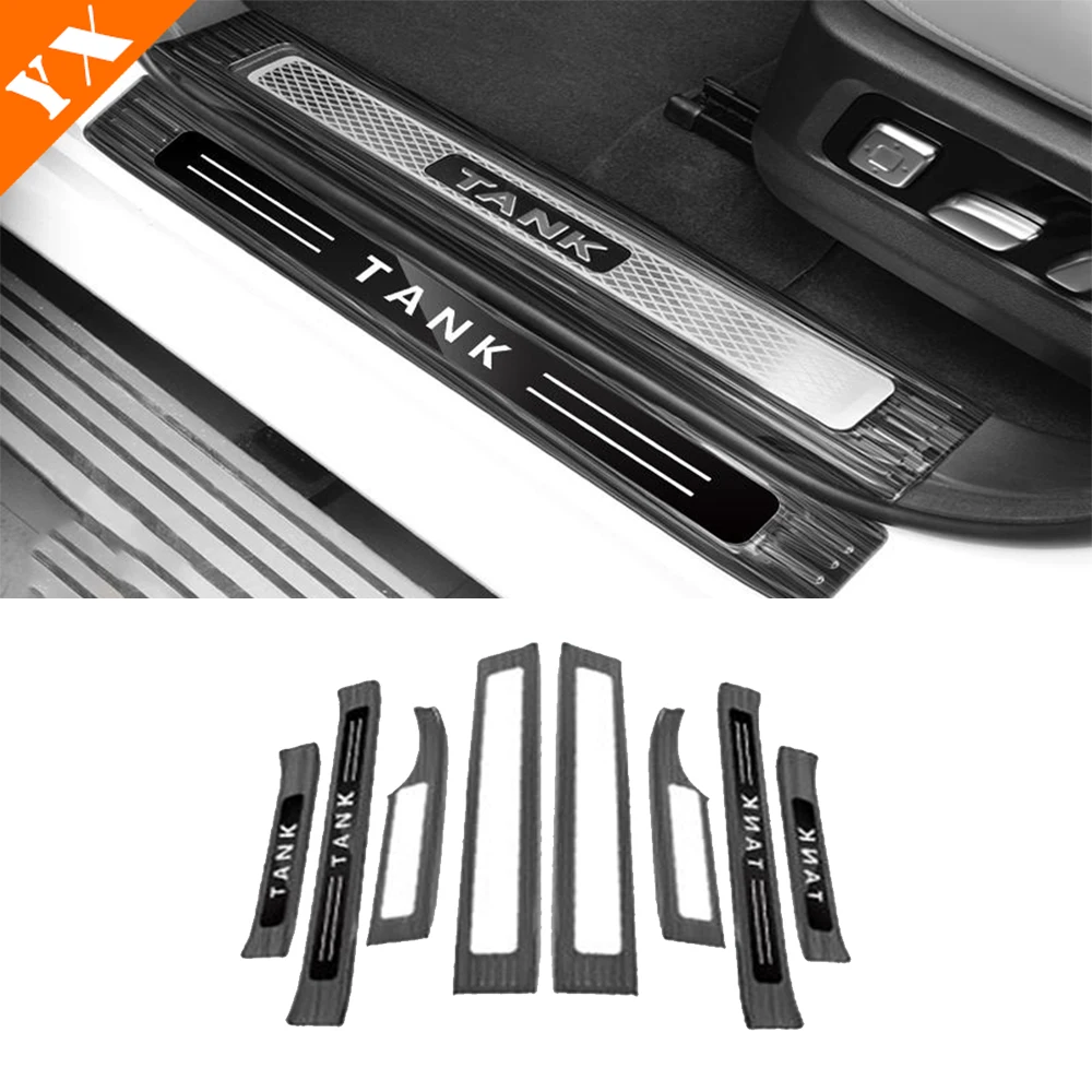 

Накладка на порог для GWM Tank 500 Great Wall WEY 2022-2024