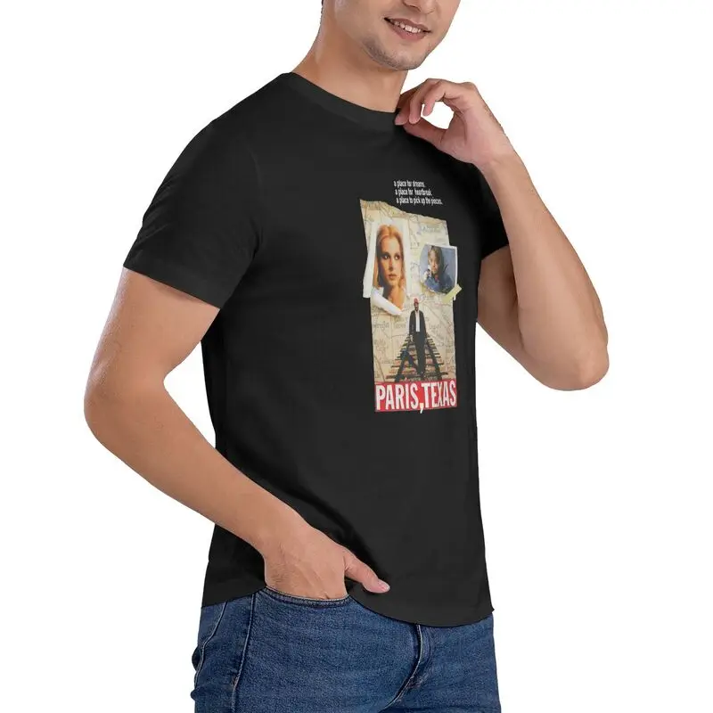 Парижский Техасский рисунок драматический постер из фильма модель 1984 футболка