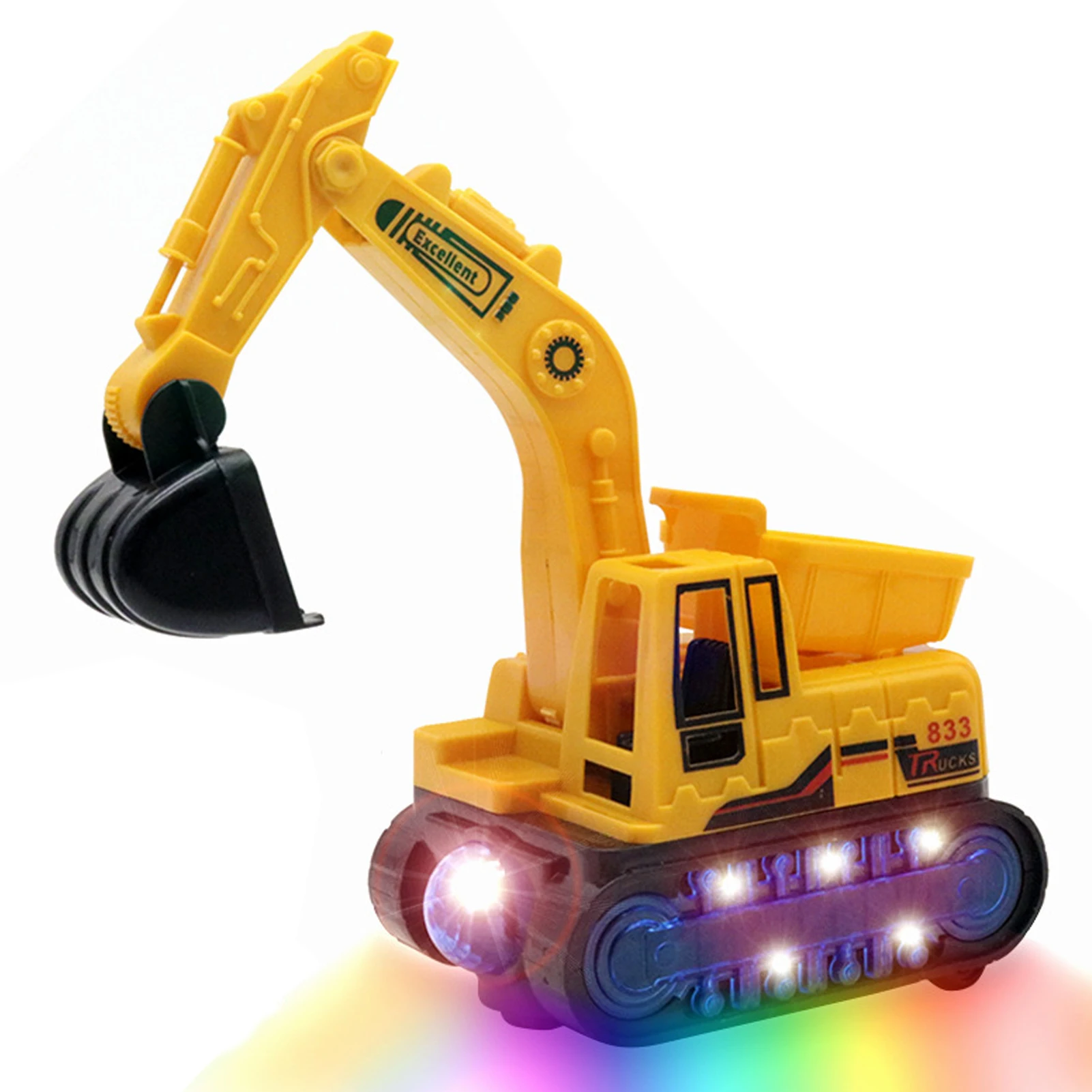 

Self-Driving Trucks Mini Remote Control Bulldozer Engineering Car Dump Truck Crane Excavator Electric Vehicle Boy Toys Gift