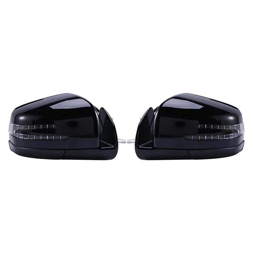 

Car Power Rear View Mirror Side Door Mirror Assembly Black for Mercedes Benz W164 X164 ML GL Cl 2005-2011