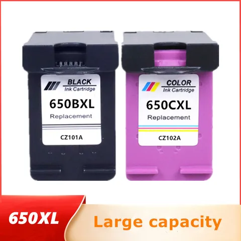 Чернильный картридж 650XL LISM черный/трехцветный