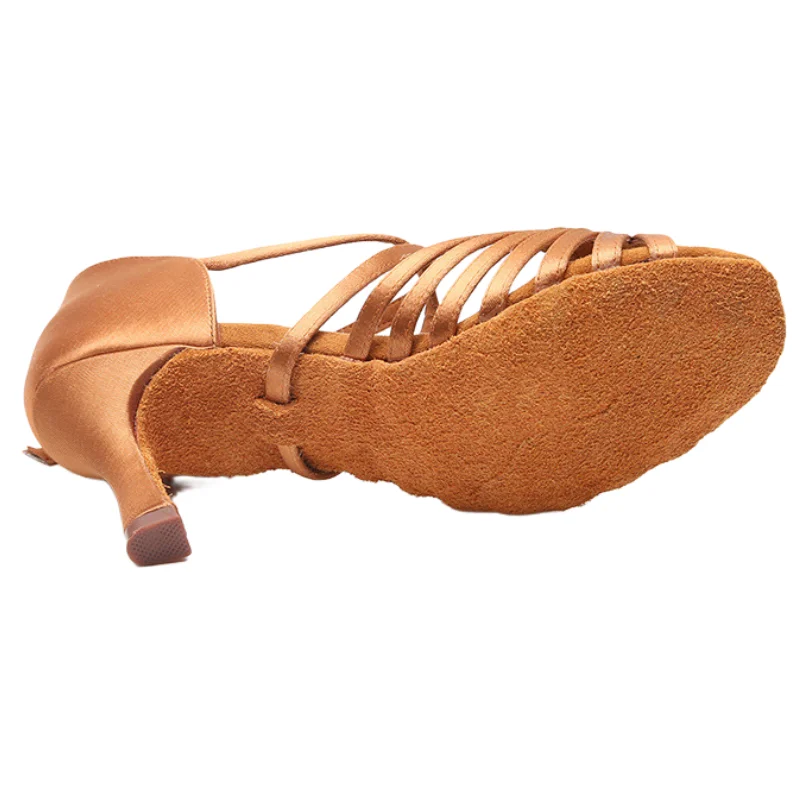 New Arrival Latin Dance Shoes High Heels Women Ballroom Dancing Shoes Tango Soft Sole Jazz Shoes Girls Salsa Shoes 5.5/7.5/8.5CM
