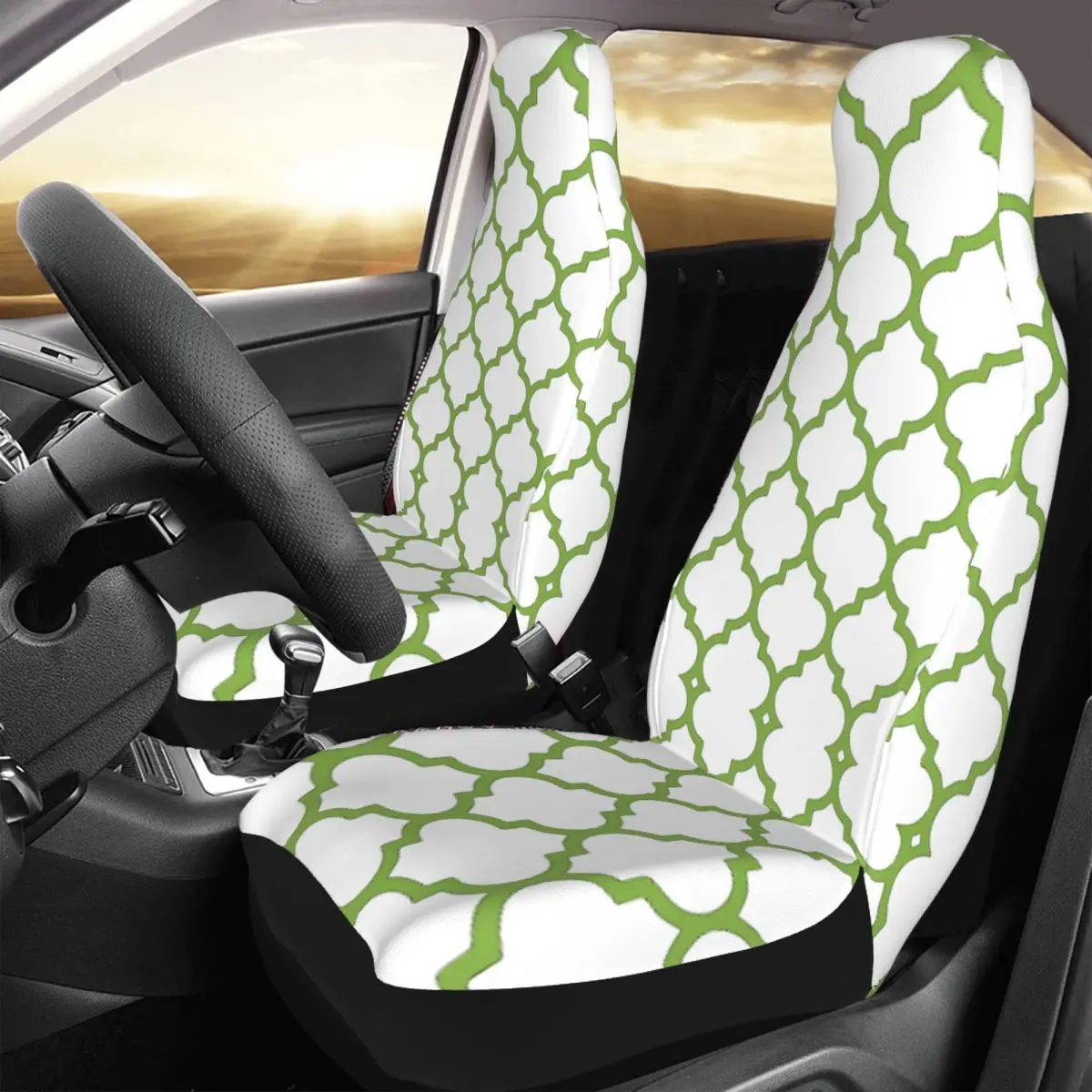 

Geometric Pattern Universal Car Seat Cover Four Seasons Travel Mandala Boho Bohemian Car Seats Covers Polyester Fishing