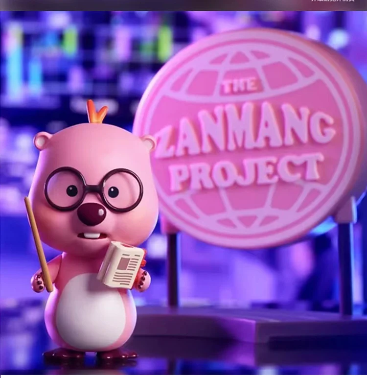 MINISO Loopy персонажи слепая коробка неоновая дорога серия Mystery Box Kawaii модель игрушки