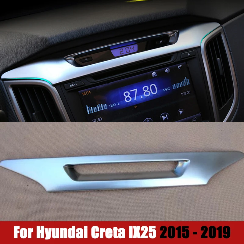 

Центральная консоль, верхняя крышка приборной панели, отделка для Hyundai Creta IX25 2015 2016 2017 2018 2019, аксессуары для автостайлинга