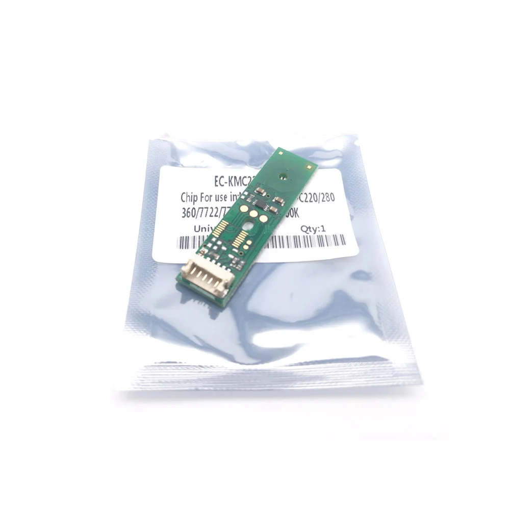 

4pcs compatible DV311 DV512 Developer Reset Chip for Konica Minolta C220 C280 C360 C224 C284