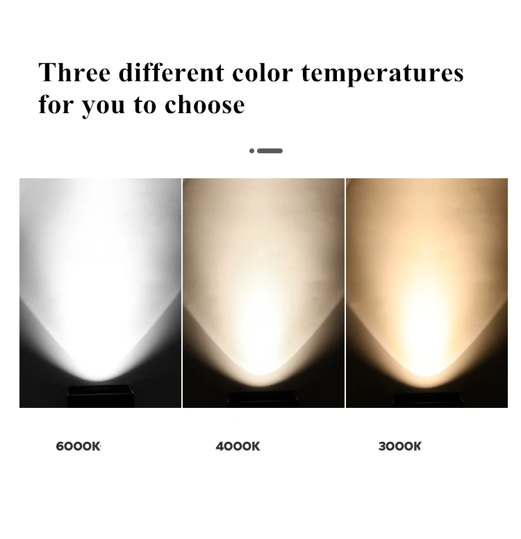 Супер яркий квадратный светодиодный встраиваемый светильник COB с регулируемой