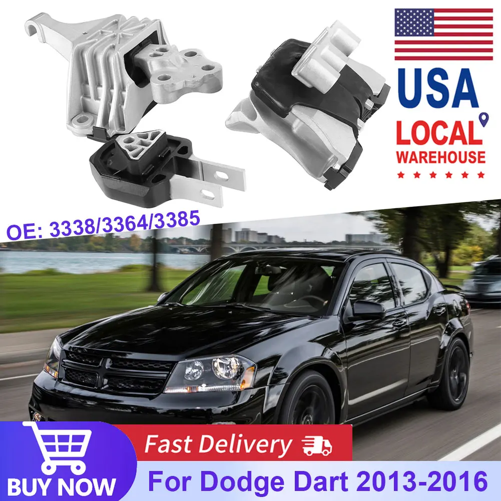 

Набор креплений для двигателя автомобиля Dodge Дротика 2013-2016 2.0L 2.4L 3338 3364 3385