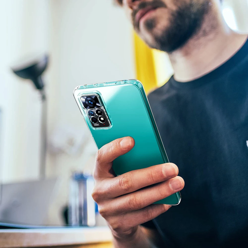 Ультратонкий прозрачный силиконовый мягкий чехол для Xiaomi Redmi Note 11 10 Pro 11S 10S 11T 10A 10C 9