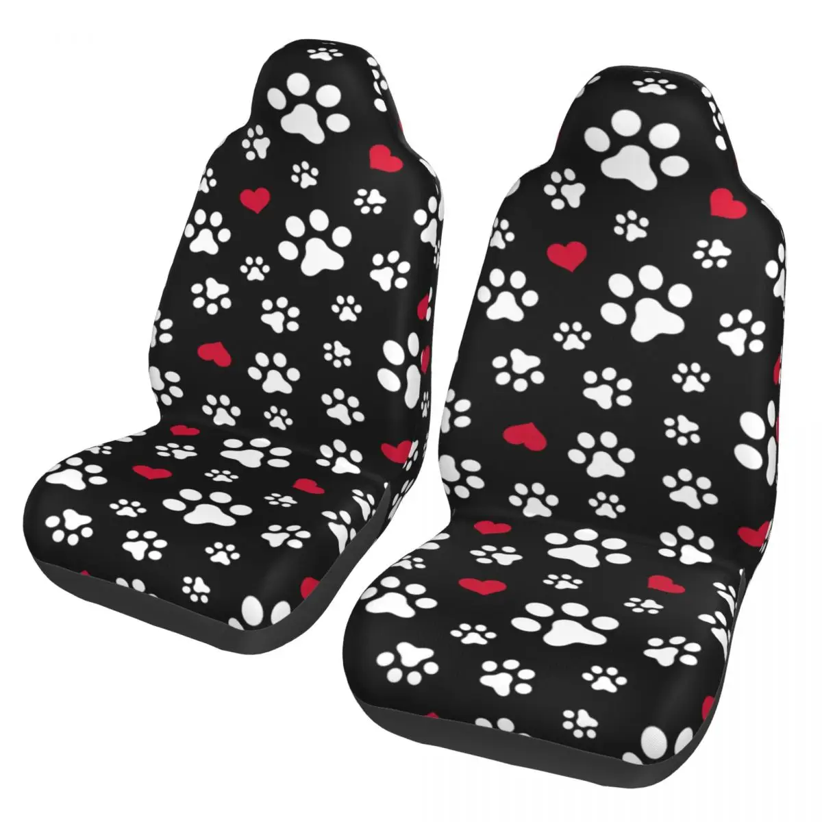 

Animal Cartoon Cat Paw Universal Car Seat Cover Four Seasons Women Car Seat Covers Polyester Hunting