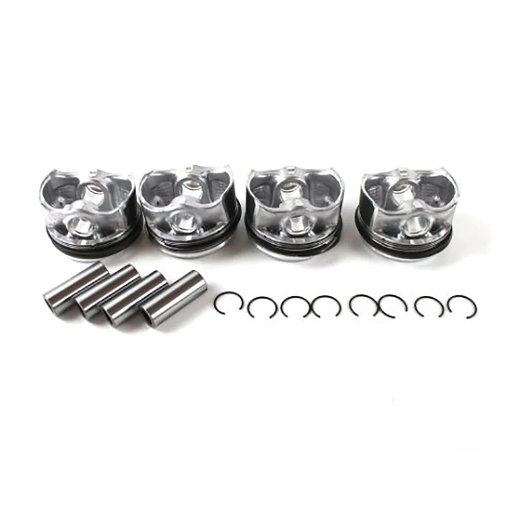 Фото Pop Engine EA888 Поршни и кольца 82,5 мм STD Комплект для Audi A3 A4 Q5 TT VW Skoda Seat GTI 2,0 TSI 06H107065AM 06H107099AM 06H107065 №3