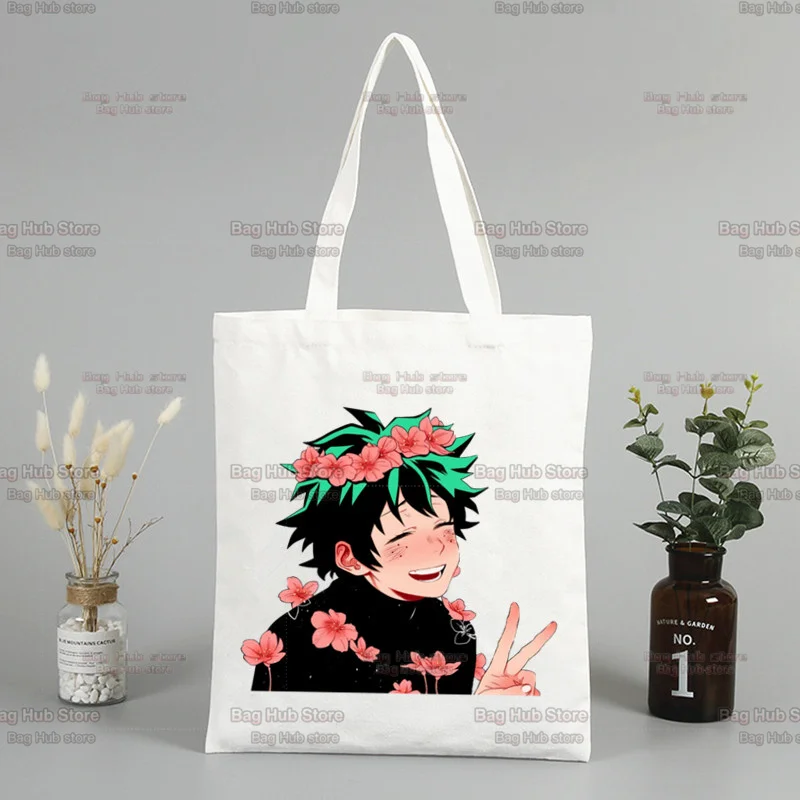 

Boku No Hero Shopping Bag Canvas Handbag Eco Grocery Bag Canvas Tote