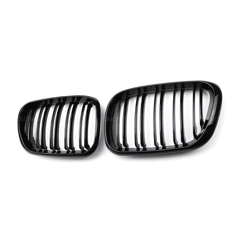 Автомобильный глянцевый черный решетка переднего бампера для BMW X5 E53 Pre-LCI 1999 2000 2001