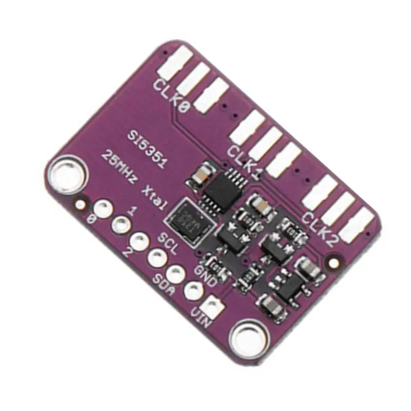 

CJMCU-5351 Si5351A Clock Generator Controller I2C 25MHZ Breakout Board 367D