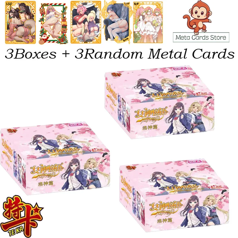 Новая коллекционная карта История богини TEKA 2 YUAN Pack Beatuiful милая аниме-карта для