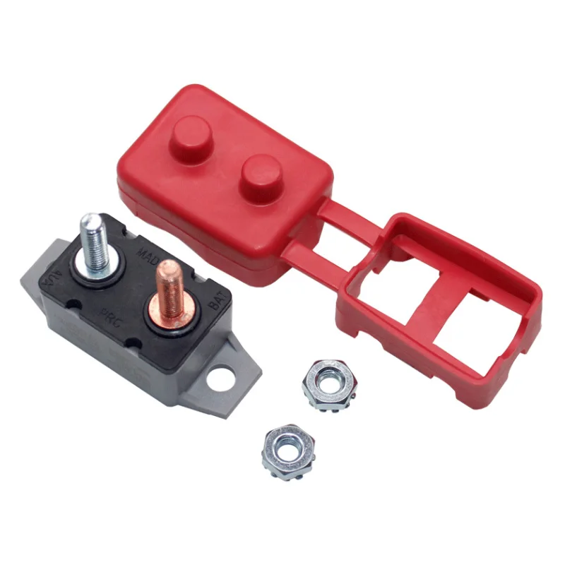 1 шт. 10-50A Amp 12 В крышка двойной батареи Предохранитель автоматический сброс