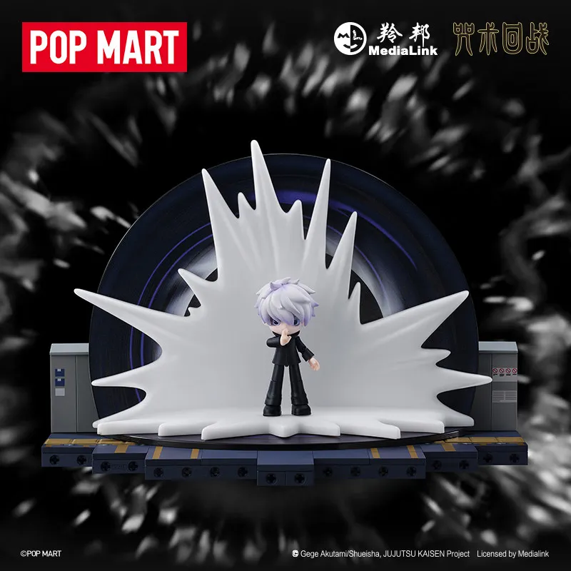 Фото Конструкторы POPMART Jujutsu Kaisen: Модные коллекционные фигурки-сюрпризы, кавайные аниме-фигурки, подарочные наборы-сюрпризы №3