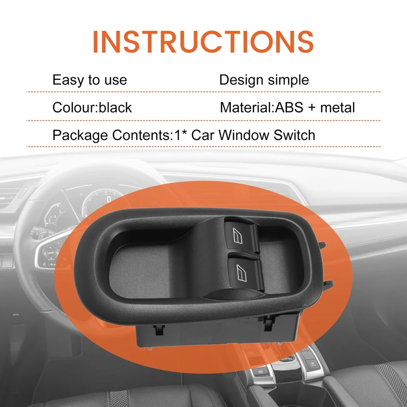 1 шт. переключатель двойного окна боковой двери водителя для Ford Transit MK8 Custom 2014-2019