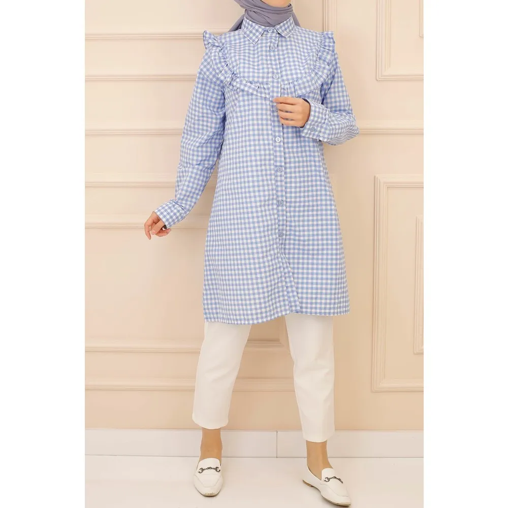 

Dorlie Image Pötikare Tunic Shirt-Bebe Mavi