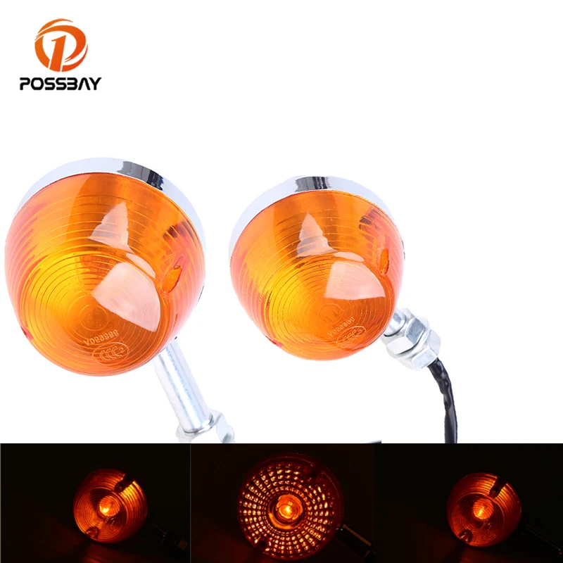 

Universal Motorcycle Turn Signal Light Motorbike Indicator Warning Light for Yamaha Harley Honda CM 125 Suzuki peças para mota