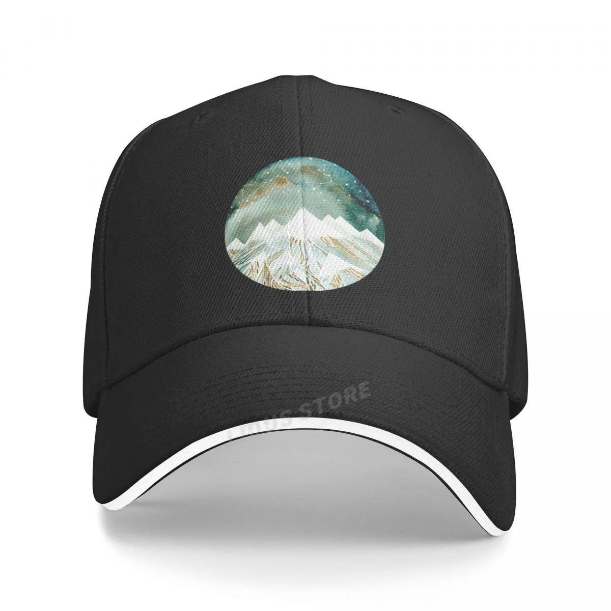 Summer Women Creative Mountain Peak Baseball Cap Fashion Men Outdoor Mountain Climbing Dad Hat Adjustable Camping Sunhat