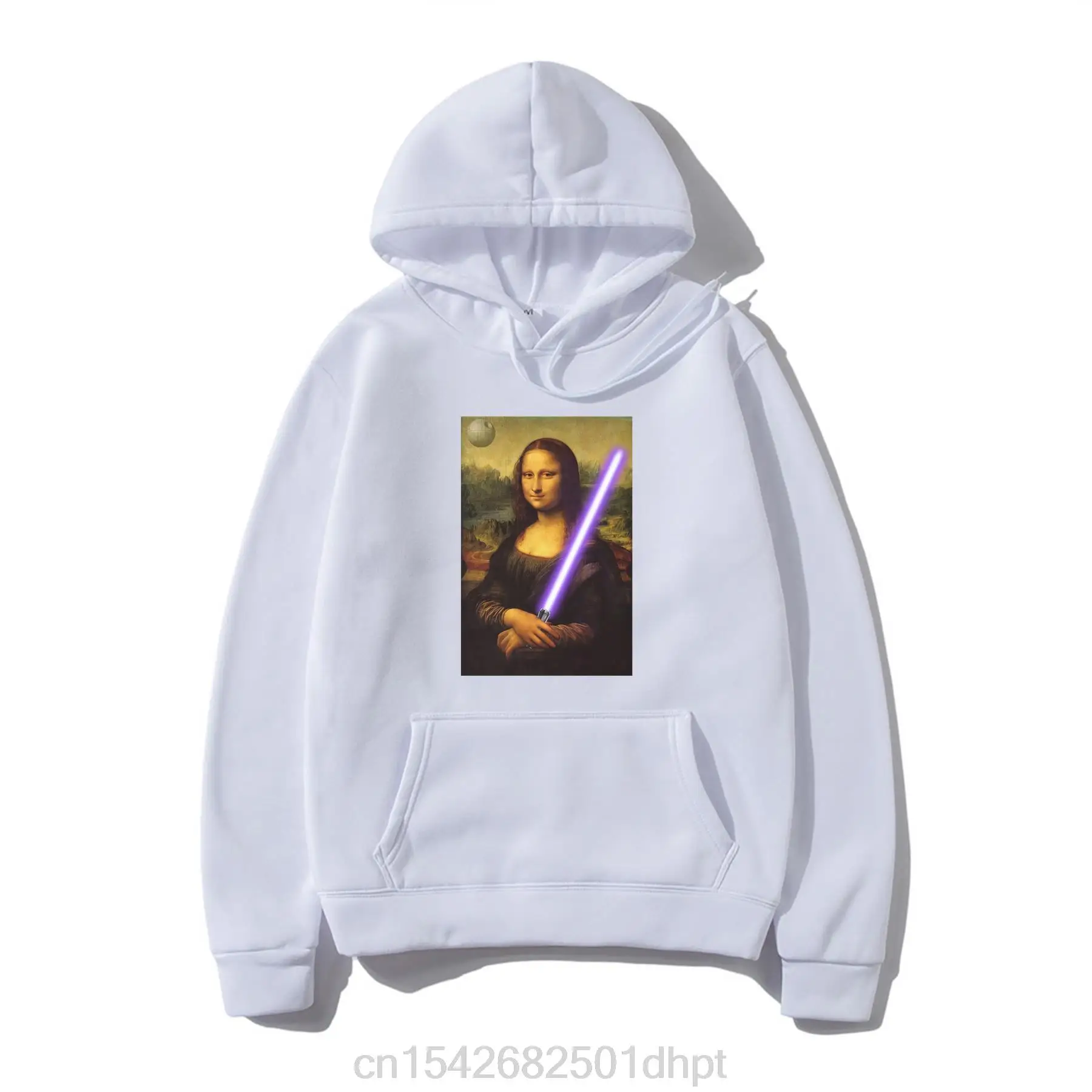 

Men/women Fashion Hip Hop Long Sleeve Oversize Mona Lisa lightsabre Hoodies Unisex Clothes Anime Harajuku Sweatshirt Vintage
