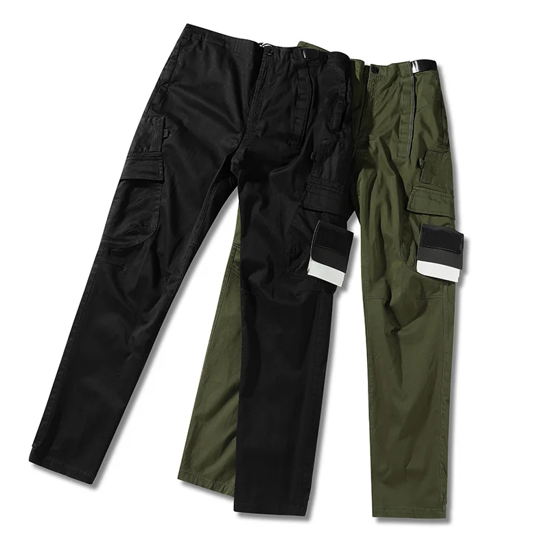 

seasons men's Four high quality compass 100% cotton fashion casual pants new 2023