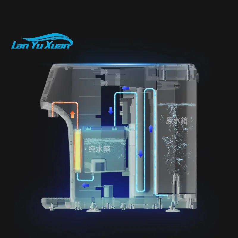 

German OUSA instantaneous water dispenser filtration reverse osmosis water purifier household desktop direct drinking heating
