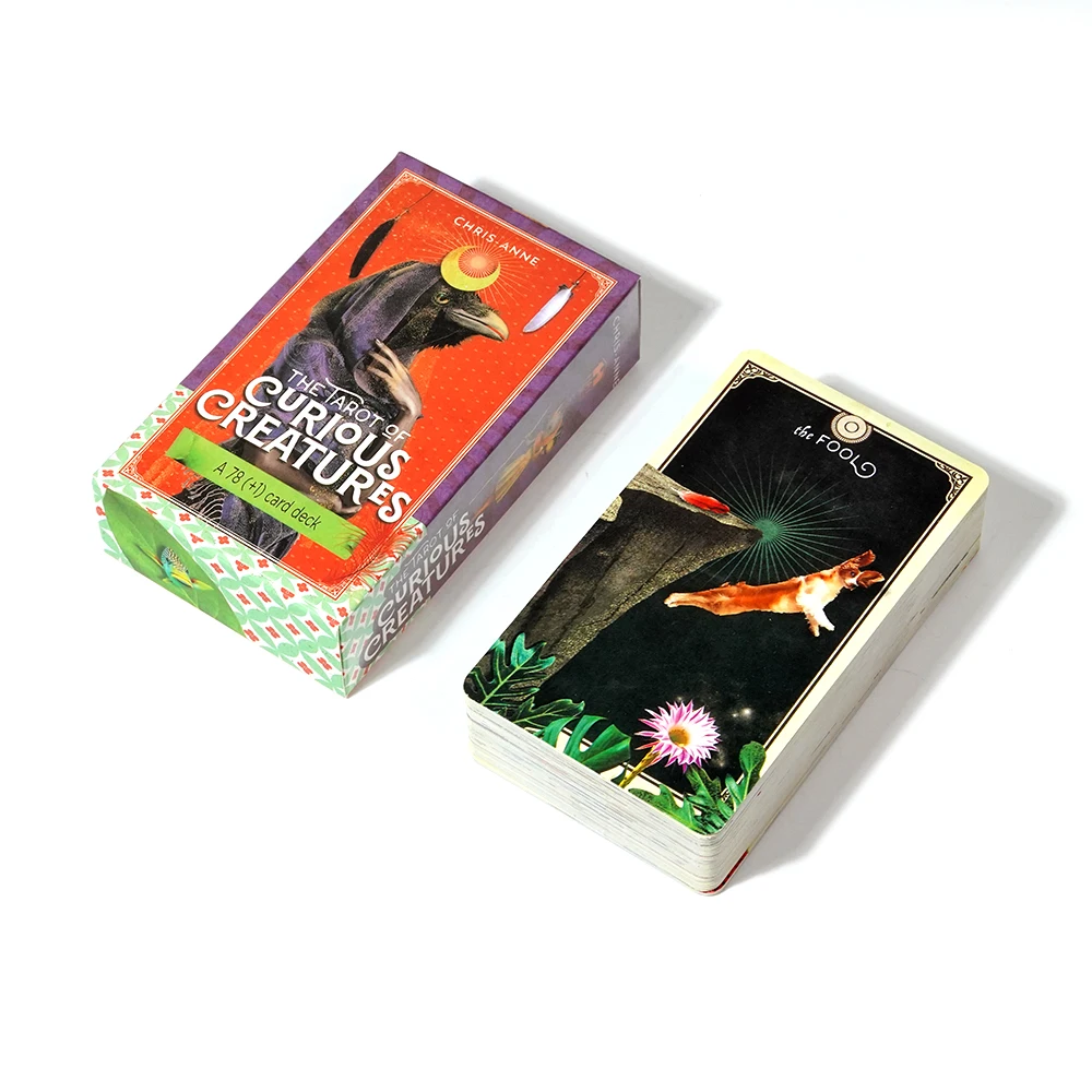 Руководство по карточной колодеке Таро Странных существ 78 к раскладыванию