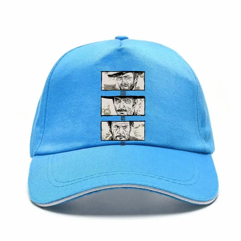 

The Good The Bad and The Ugly Baseball Cap Clint Eastwood Bill Hat Snapback Men's Baseball Cap Cotton