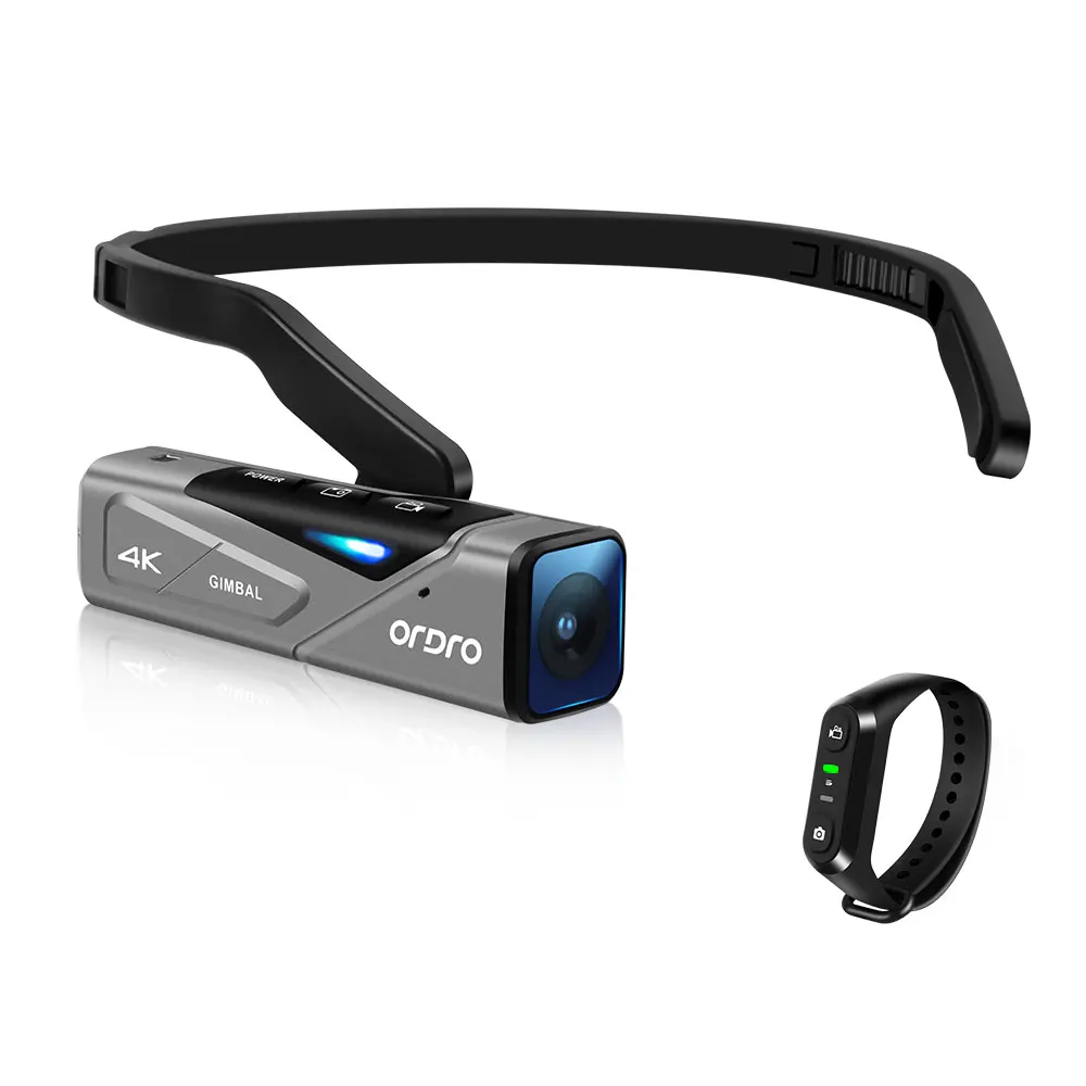 

Ordro EP7 YouTube Video Vlog Camera 4K 60fps Head Wearable WiFi POV Filmadora Profissional Gimbal Anti Shake Digital Camcorder