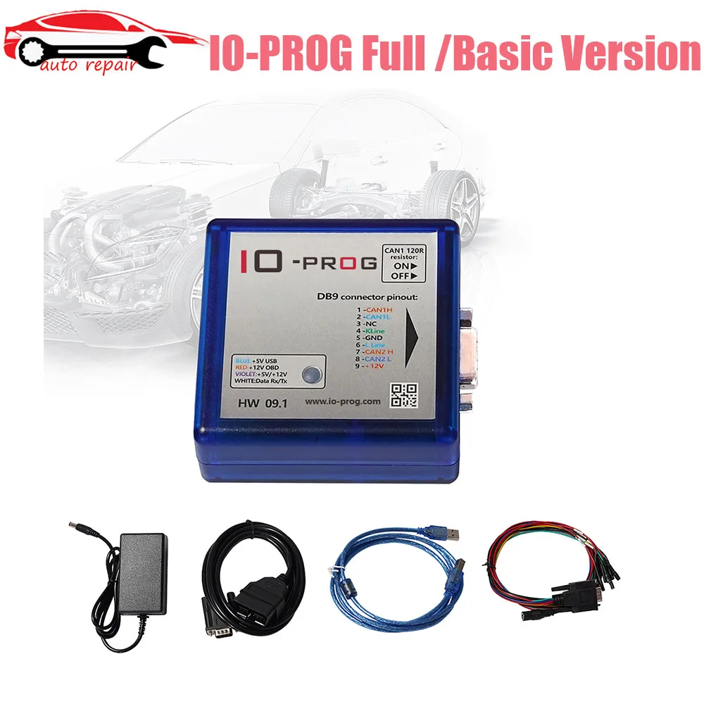 ECU TCM BCM &amp EPS программатор BD9 с полным заполнением разъем ввода/вывода HW 09 1