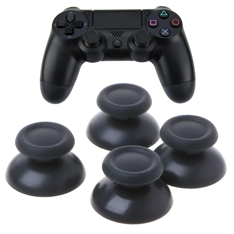 

1Set/10Pcs Plastic Analog Thumbstick Thumb Stick Replace for Playstation 4 Ps4 Dual 4 Controller High Quality Thumbstick Cap