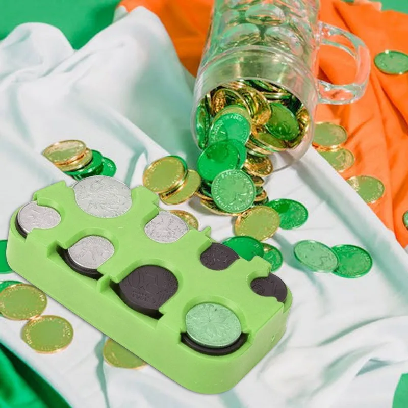 Car Coin Changer Kids Gift Euro Coin Box Saving Piggy Bank Coin Pocket Cases Plastic Money Boxes Wallet Collection Display Box