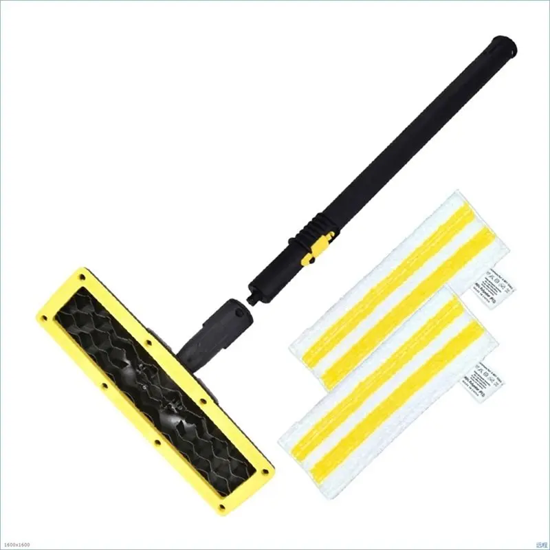 Фото Набор аксессуаров для пароочистителя Karcher Easyfix SC2 SC3 SC4 SC5: удлинительная насадка-распылитель, салфетка из микрофибры, насадка для пола. №1