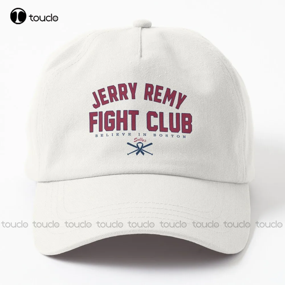 Jerry Remy Fight Club Sully'S Dad Hat Pink Hats For Women Unisex Adult Teen Youth Street Skateboard Cartoon Denim Color Harajuku