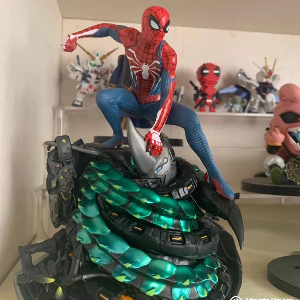 S The Avengers Anime Figure Ps4 Games Iron Model Doll Figurine Action Collection Decor Children Toys Gifts