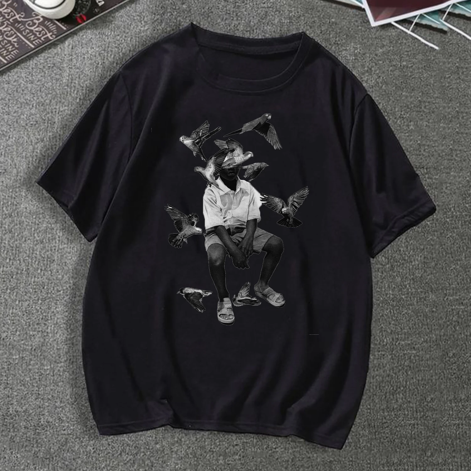 Новинка 2024 летняя забавная футболка для мужчин красивая Рабочая хлопковая