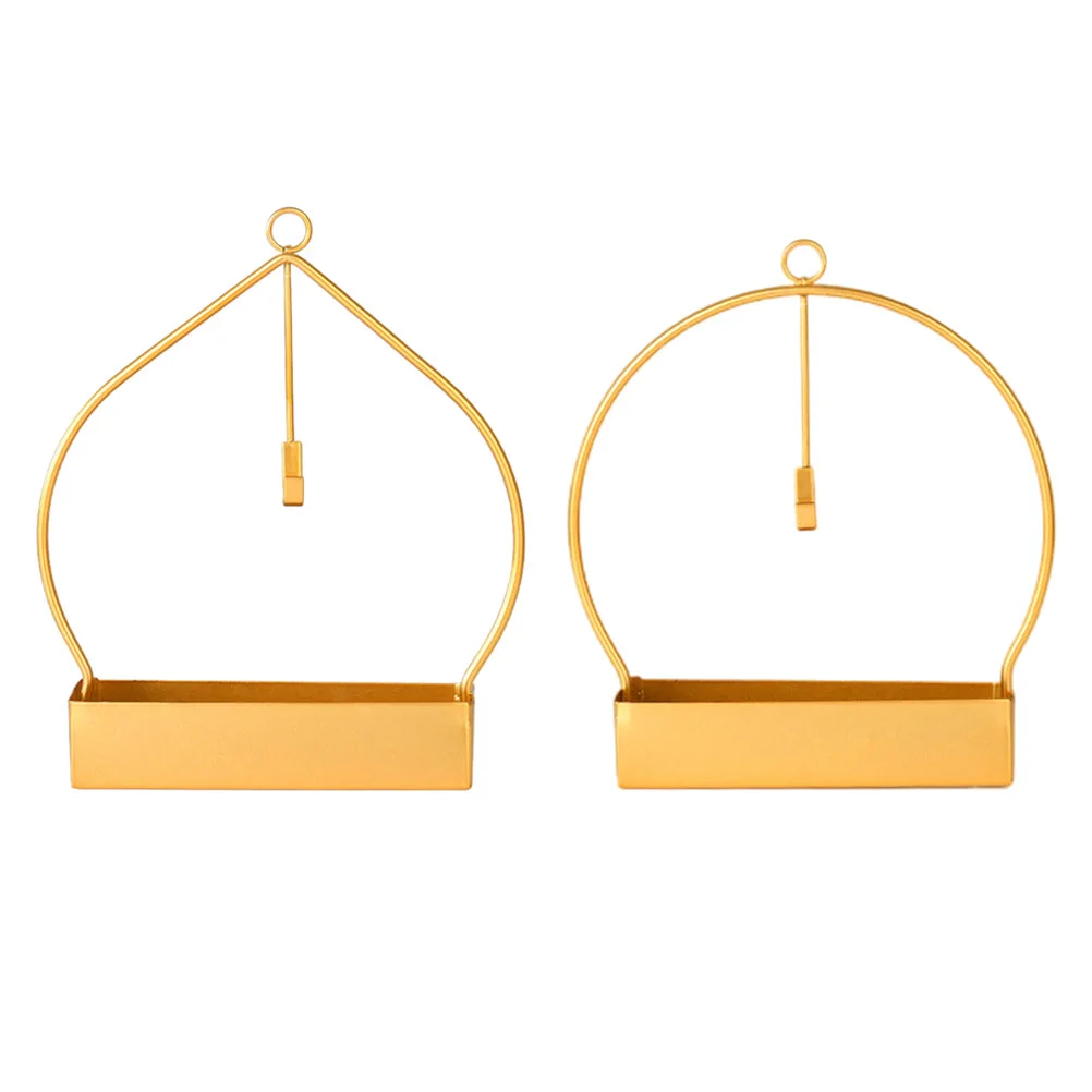 

2pcs Hanging Mosquito Coil Racks Wrought Iron Mosquito Coil Rack Adorns