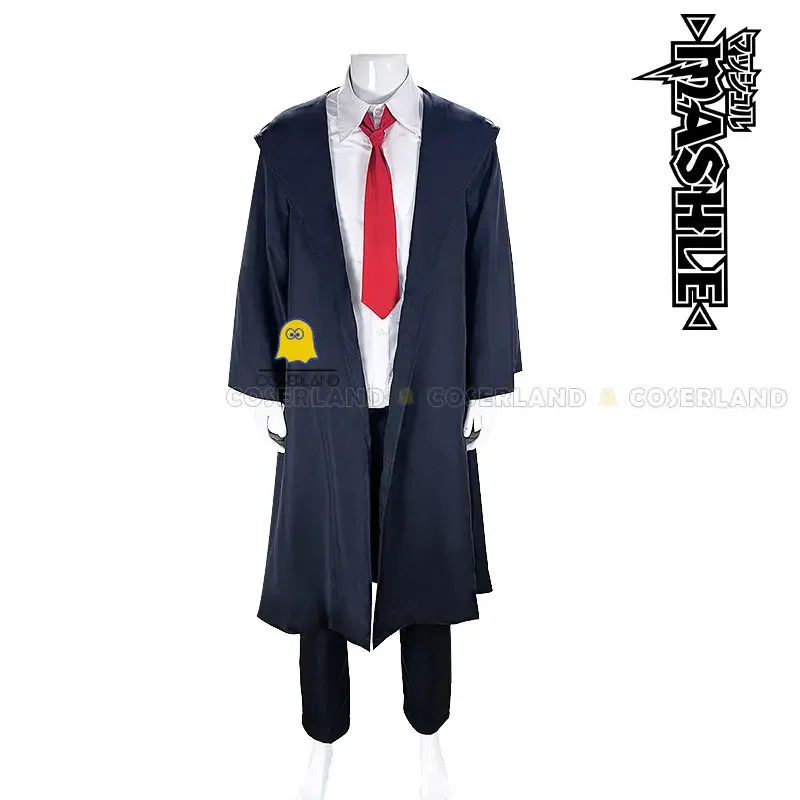 Костюм для косплея Mash Burnedead из аниме Mashle Lance Crown Dot Wig Финн Easton Униформа Тренч Adler