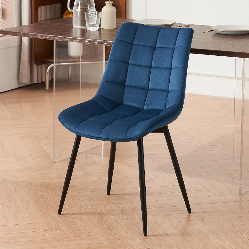 

Office Velvet Nordic Dining Chairs Living Room Kitchen Cafe Ergonomic Dining Chairs Restaurant Cadeira Home Furniture MR50DC