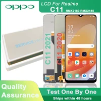 original 6 5 display replaceable for realme c11 2021 rmx3231 lcd touch screen digitizer assembly for realme c11 rmx2185 lcd