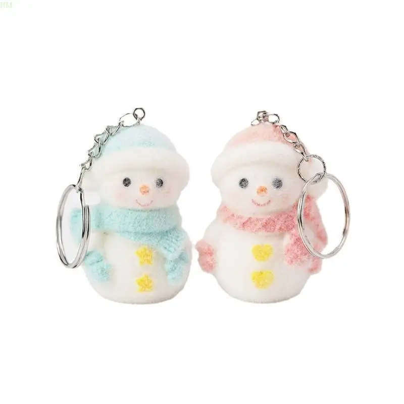 Креативный веселый и милый брелок со снеговиком подвеска-подвеска модный