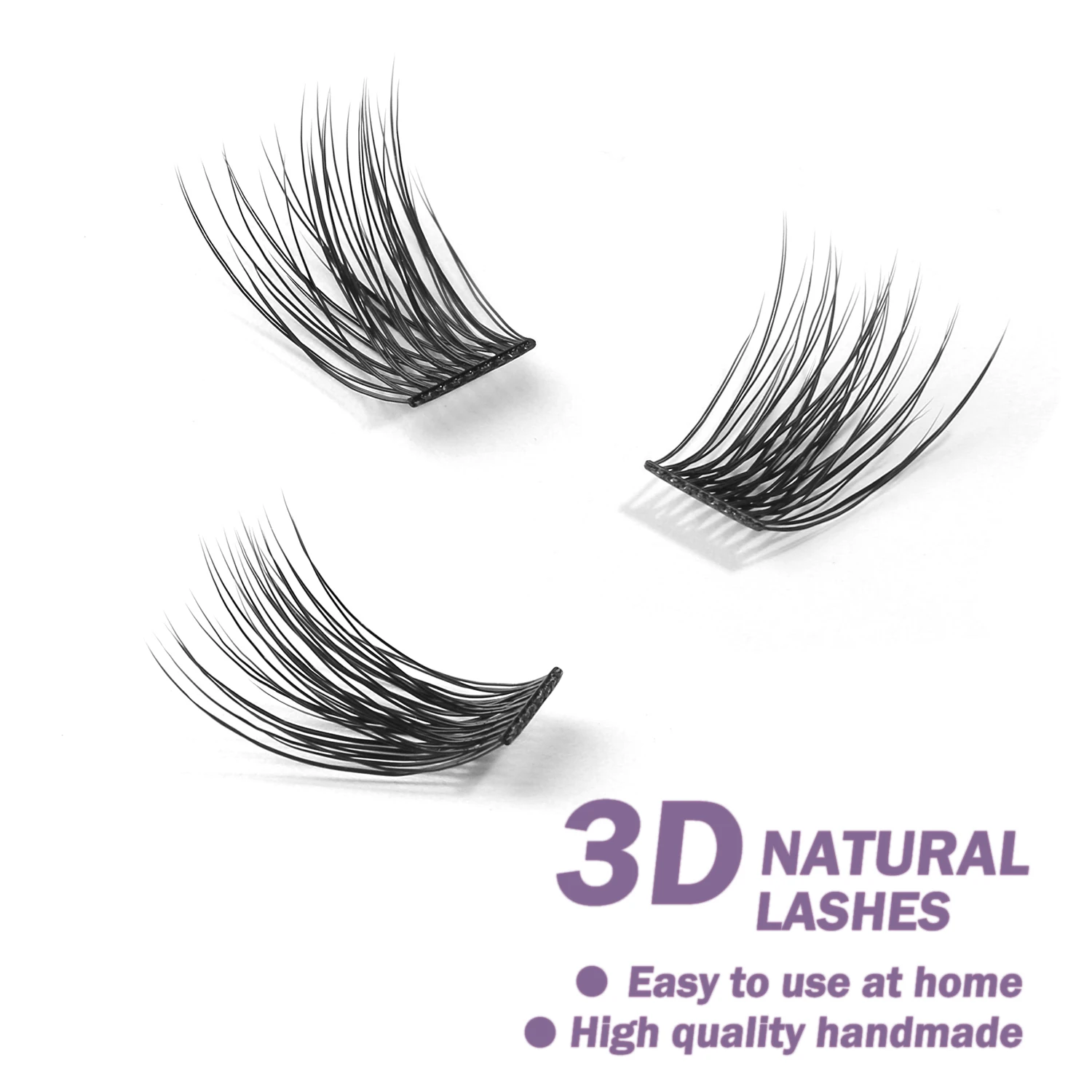 ETVITE DIY индивидуальный кластер наращивание ресниц пластиковый черный терьер